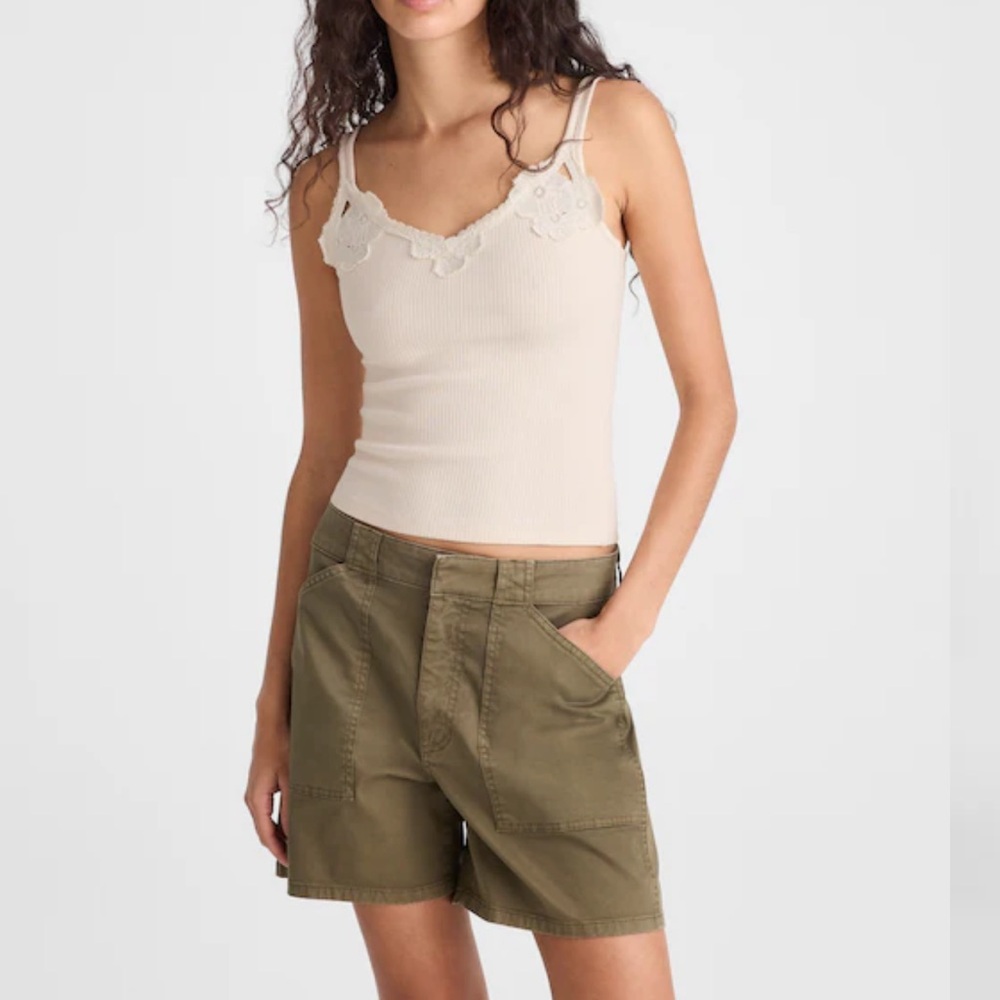 Madewell lora lace tank top Women’s size XL New